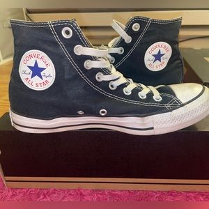 Hi top Converse- Black, GOOD CONDITION!